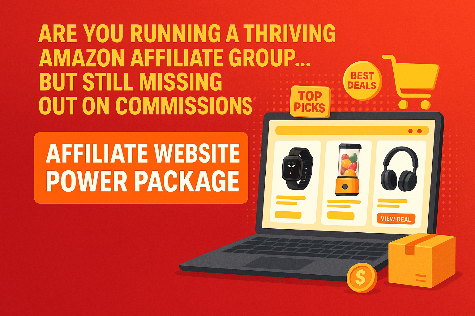 Affiliate Website Package Banner